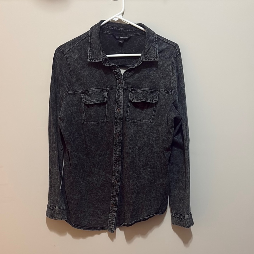 Rock & Republic Charcoal Tee